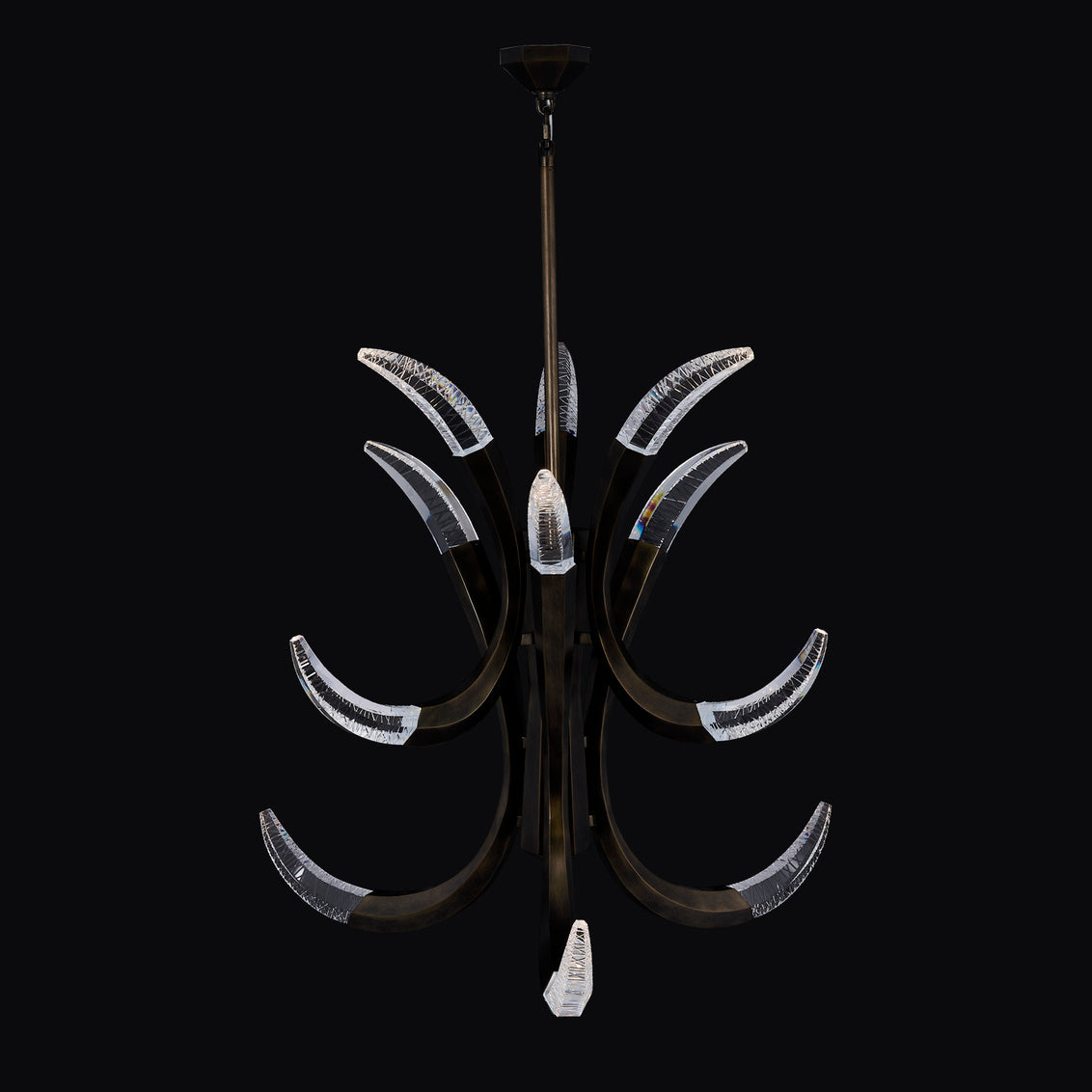 Corna 2 Tier LED Chandelier