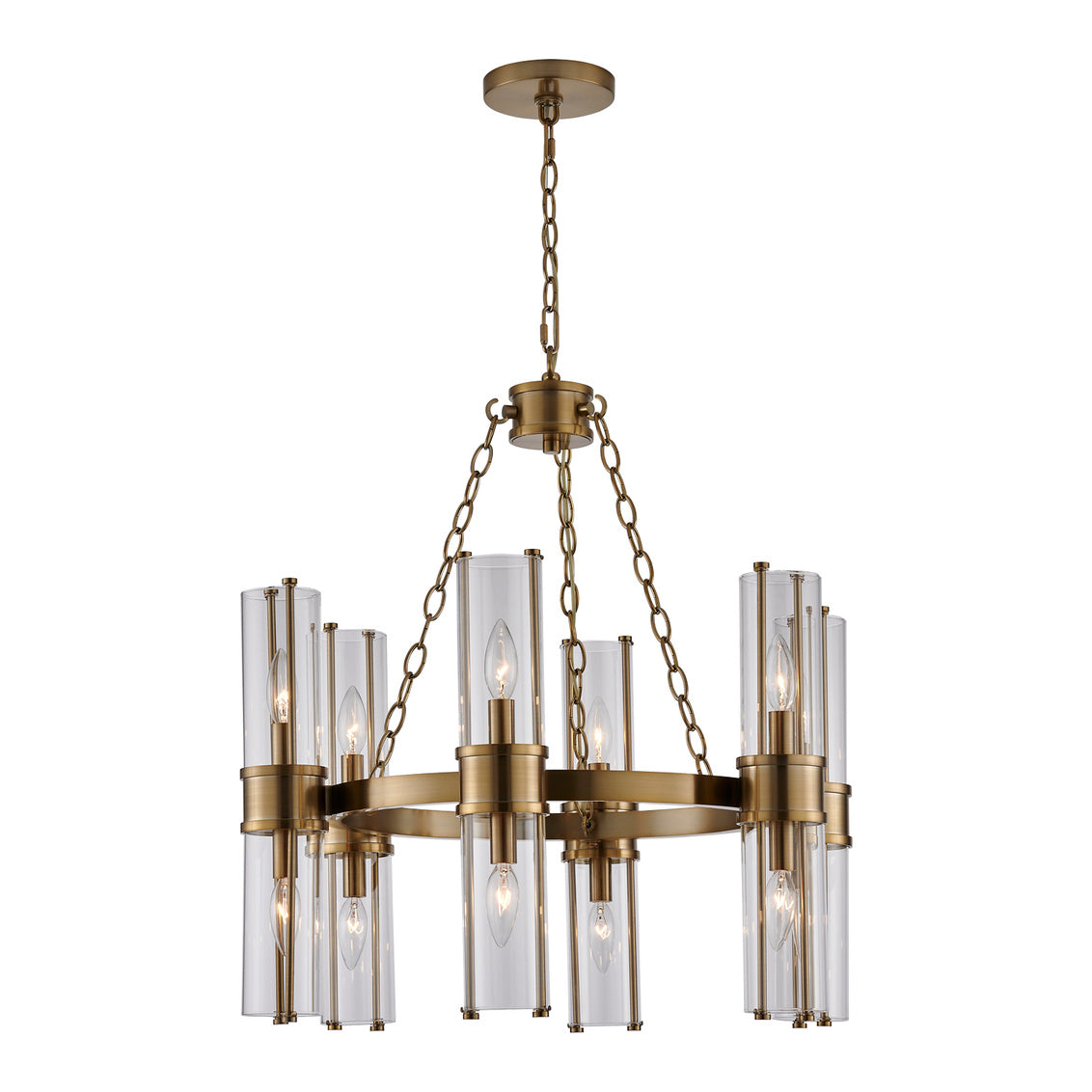 Duet 12 Light Chandelier