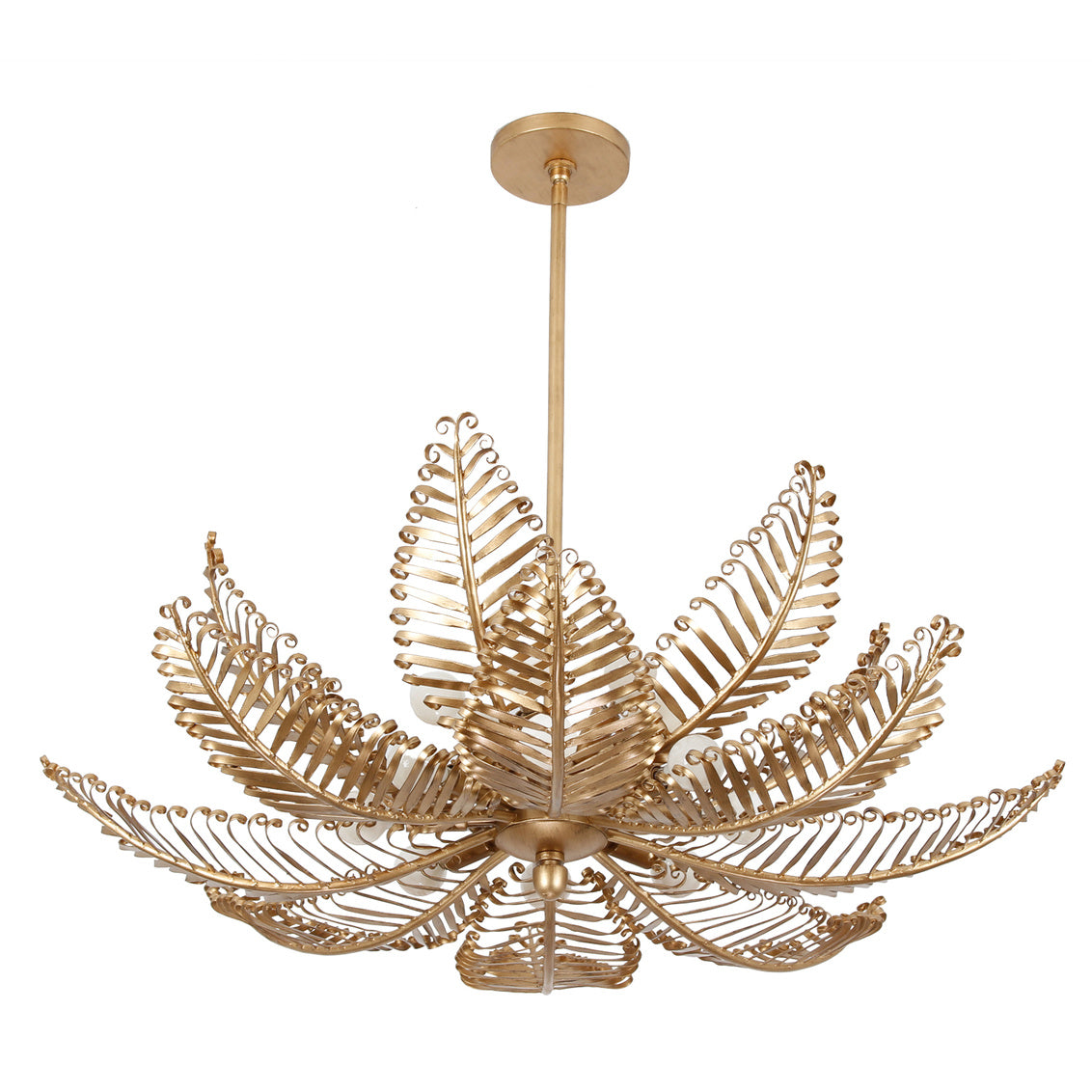 Fern 36" 14-Light Chandelier