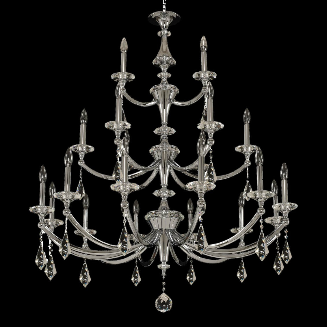 Floridia (12+6+3) Light 3 Tier Chandelier