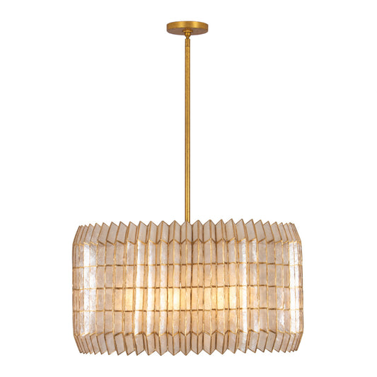 Fractal 28" 8-Light Chandelier