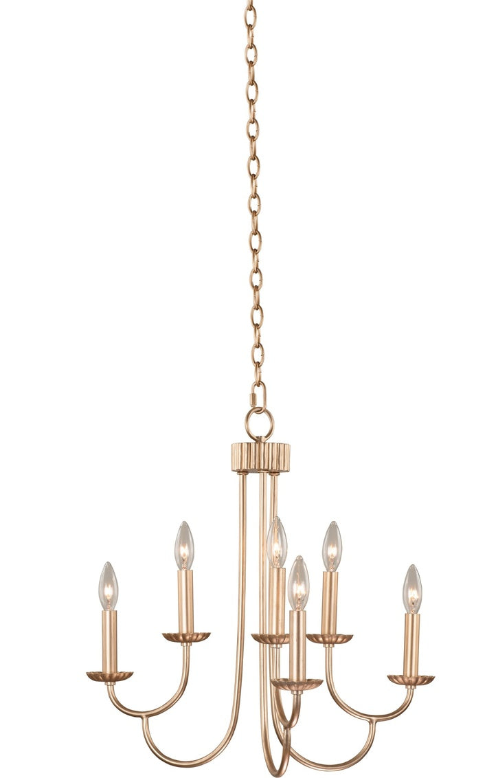 Kiera (3 + 3) Light 2 Tier Chandelier