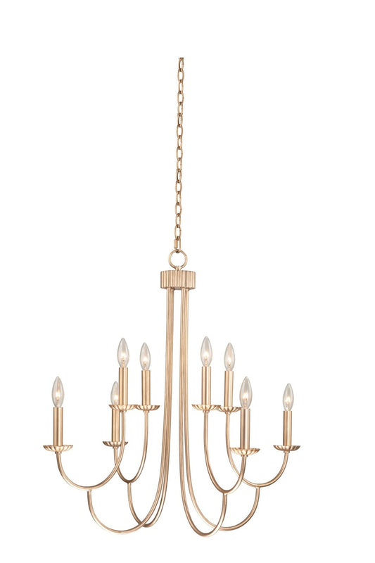 Kiera (4 + 4) Light 2 Tier Chandelier