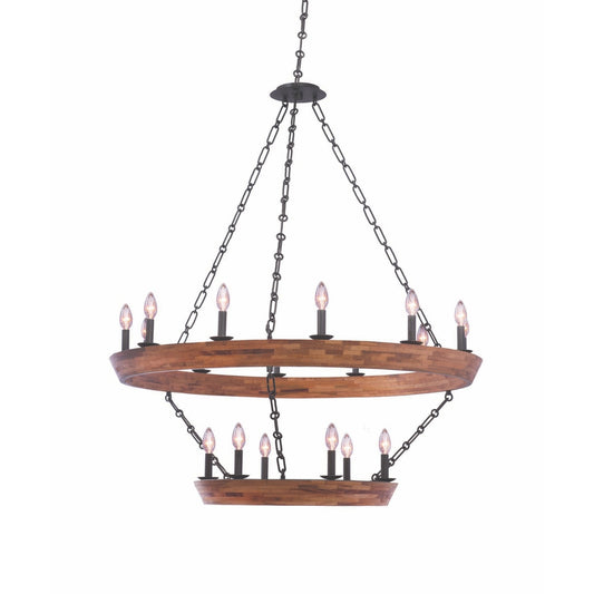 Lansdale (12+6) Light 2 Tier Chandelier