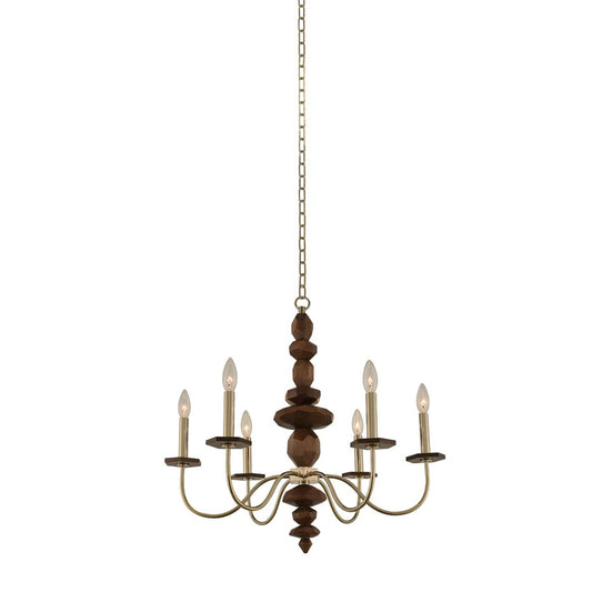 Lassen 6 Light Chandelier