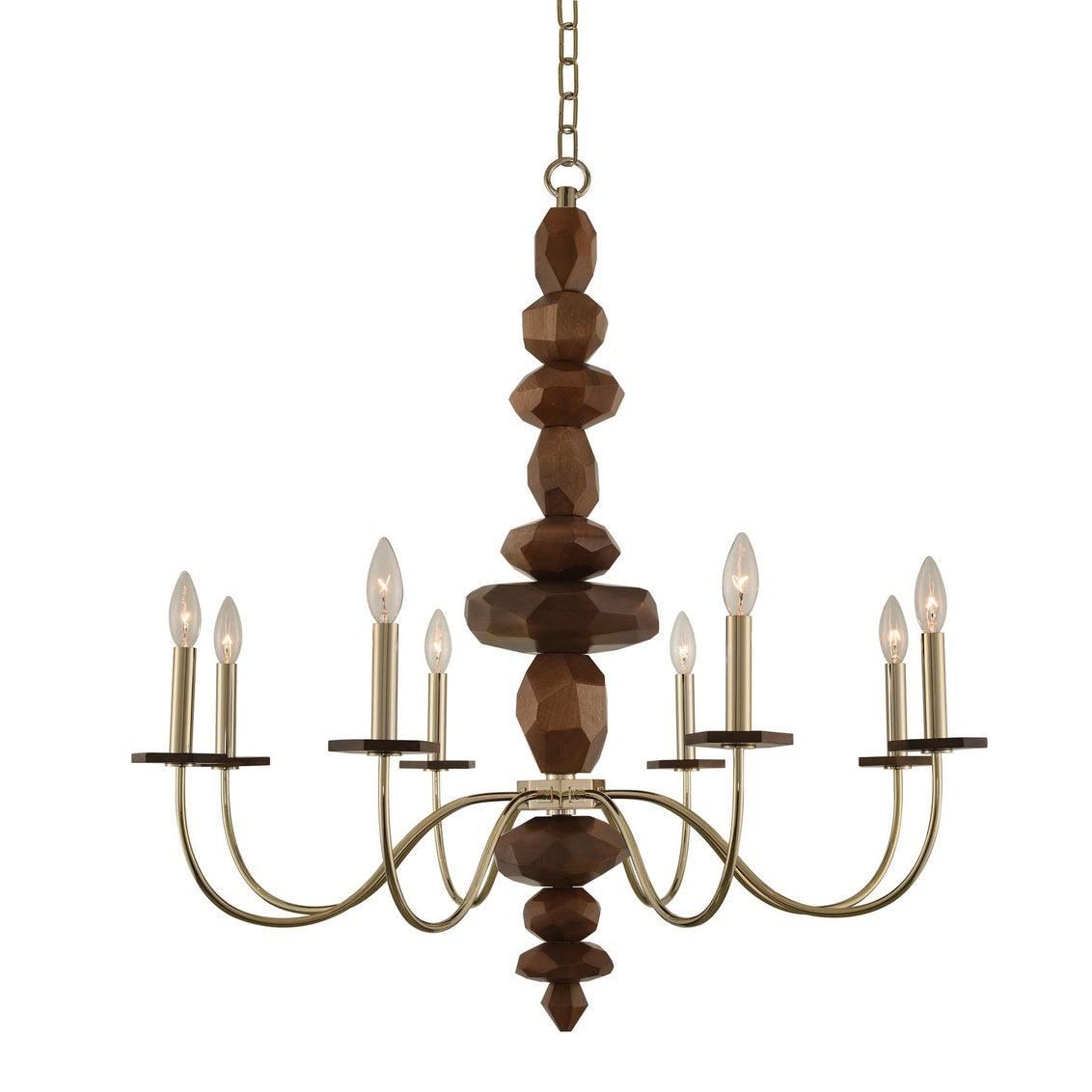Lassen 8 Light Chandelier