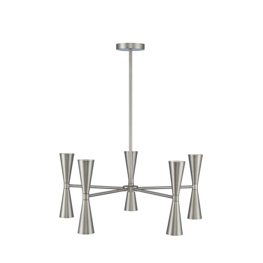 Milo 5 Arm Chandelier