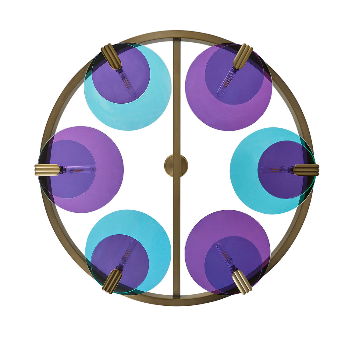 Optics 36" 6-Light Chandelier