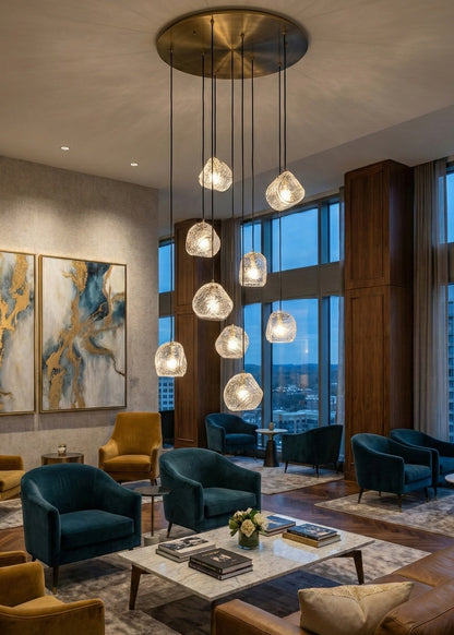Pallina 32" 9-Light Chandelier