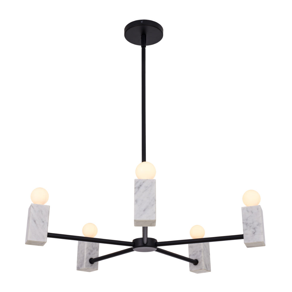 Quadra 5 Light Chandelier