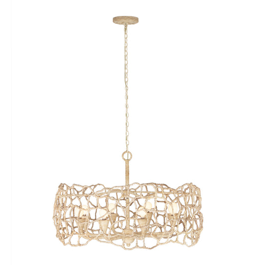 Reef 34" 8-Light Chandelier