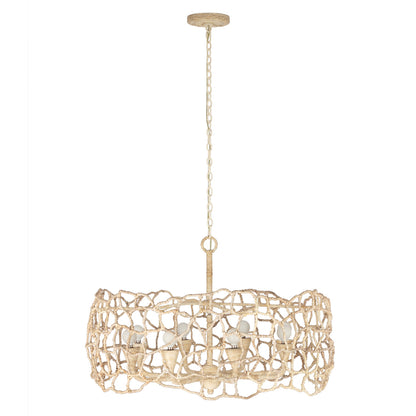 Reef 34" 8-Light Chandelier