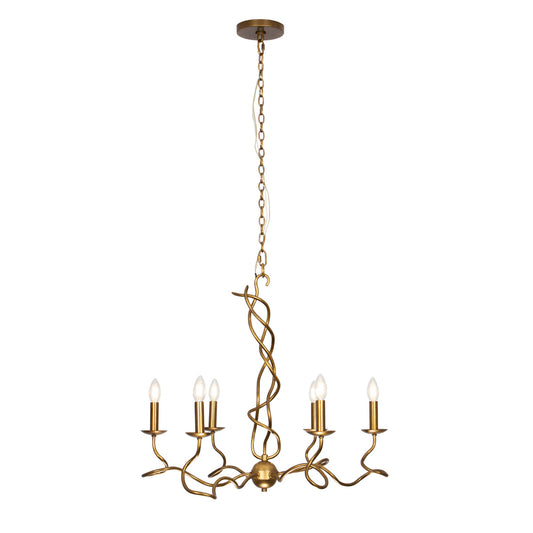 Rizo 28" 6-Light Chandelier