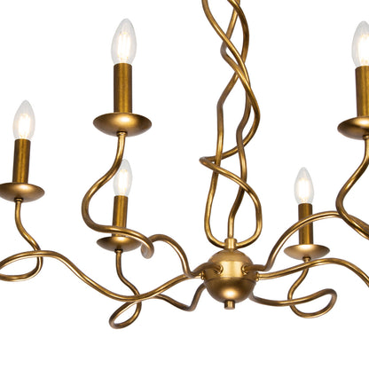 Rizo 28" 6-Light Chandelier