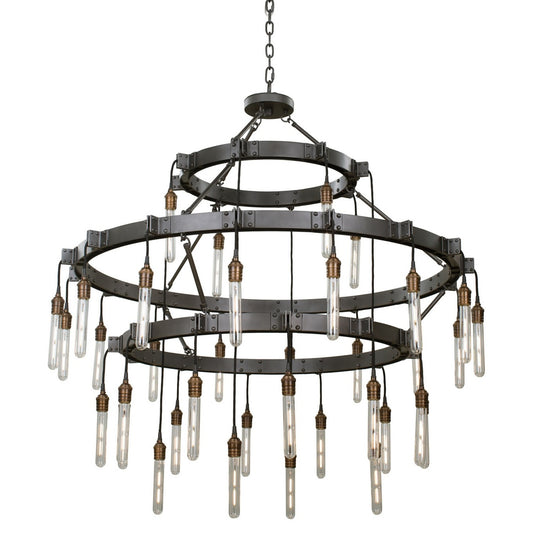 Stuyvesant (12+16+8) Light 3 Tier Chandelier