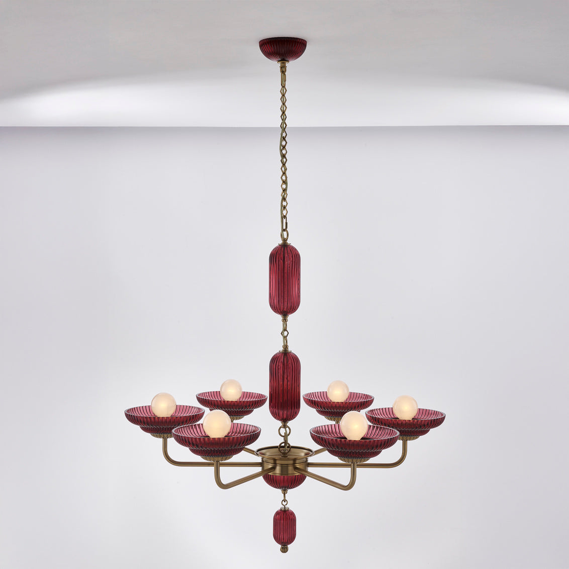 Verde 40" 6-Light Chandelier