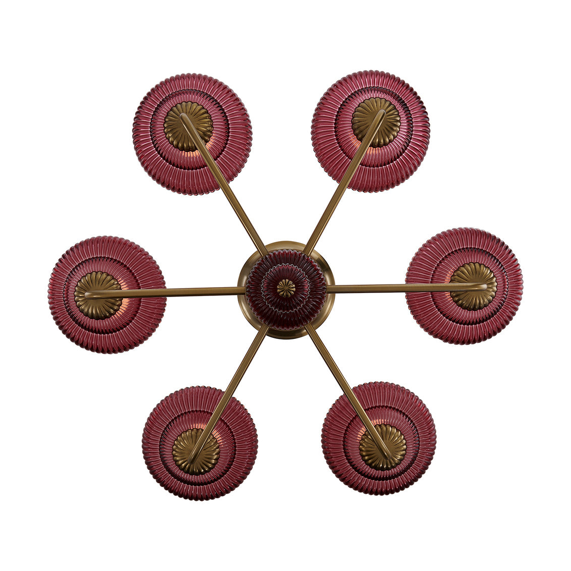 Verde 40" 6-Light Chandelier