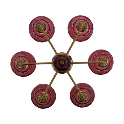 Verde 40" 6-Light Chandelier