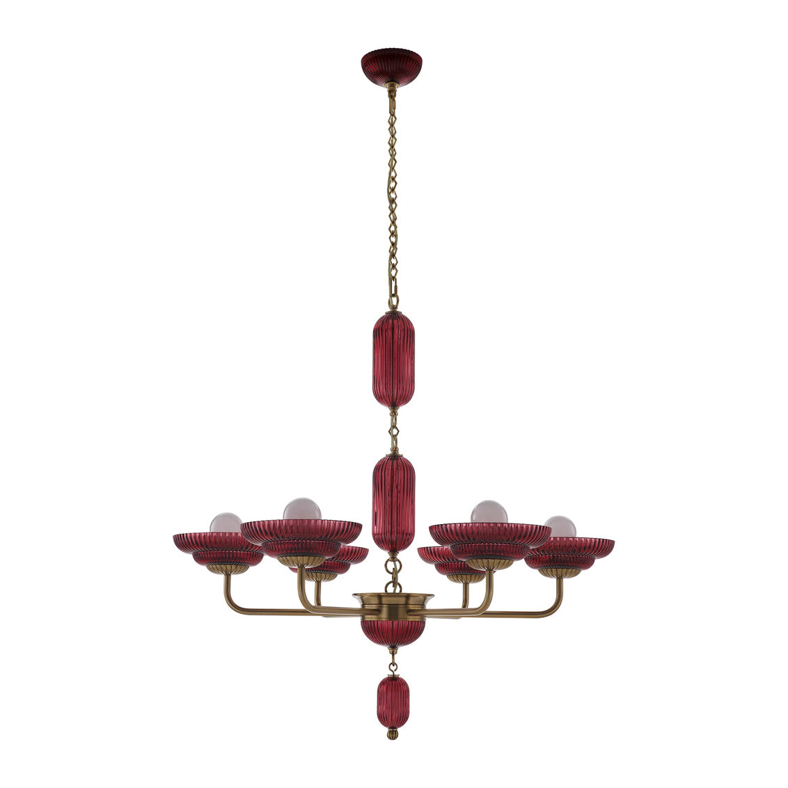 Verde 40" 6-Light Chandelier