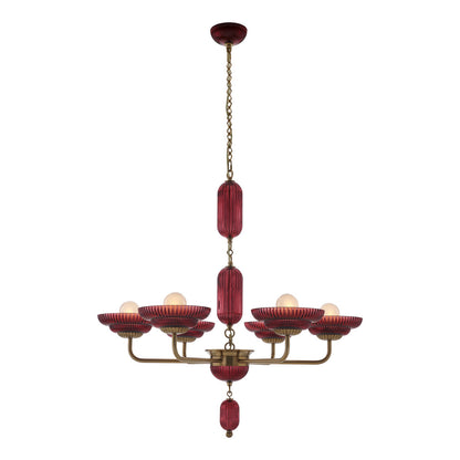 Verde 40" 6-Light Chandelier