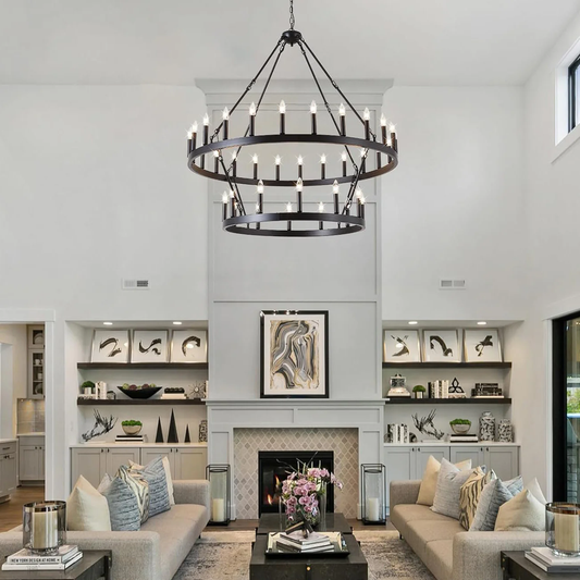 Atlas Industrial Chandelier