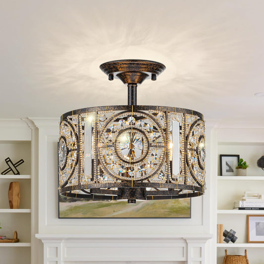 Ember Bronze Chandelier
