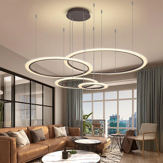 Halo LED Ring Chandelier