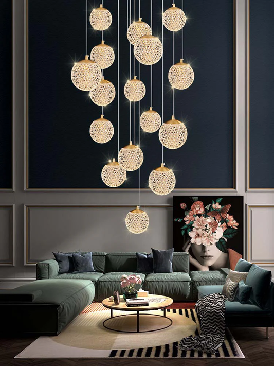 Luna Globe Chandelier